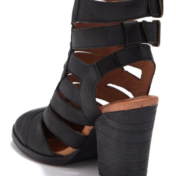 Free People Hayes Leather Bootie - Picture 4 of 6